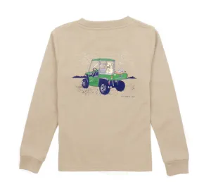 Kids Properly Tied Side by Side LS - Sand