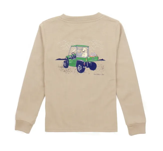 Kids Properly Tied Side by Side LS - Sand