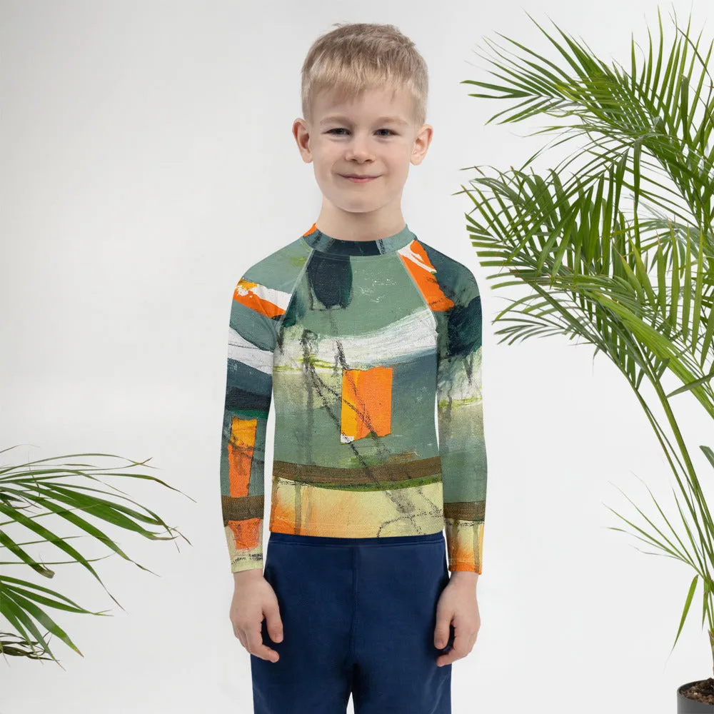 Kids Rash Guard "Sink or Swim"