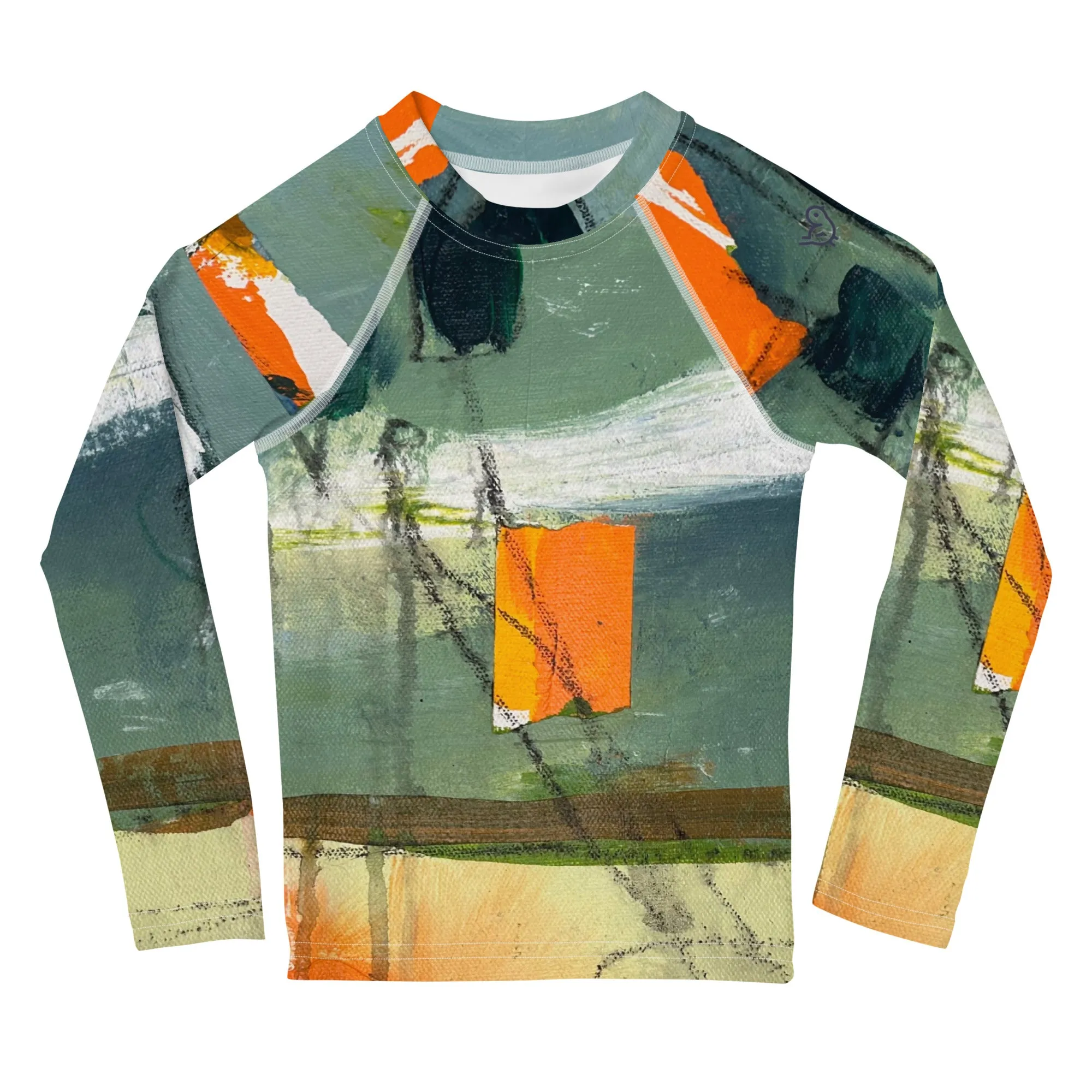 Kids Rash Guard "Sink or Swim"