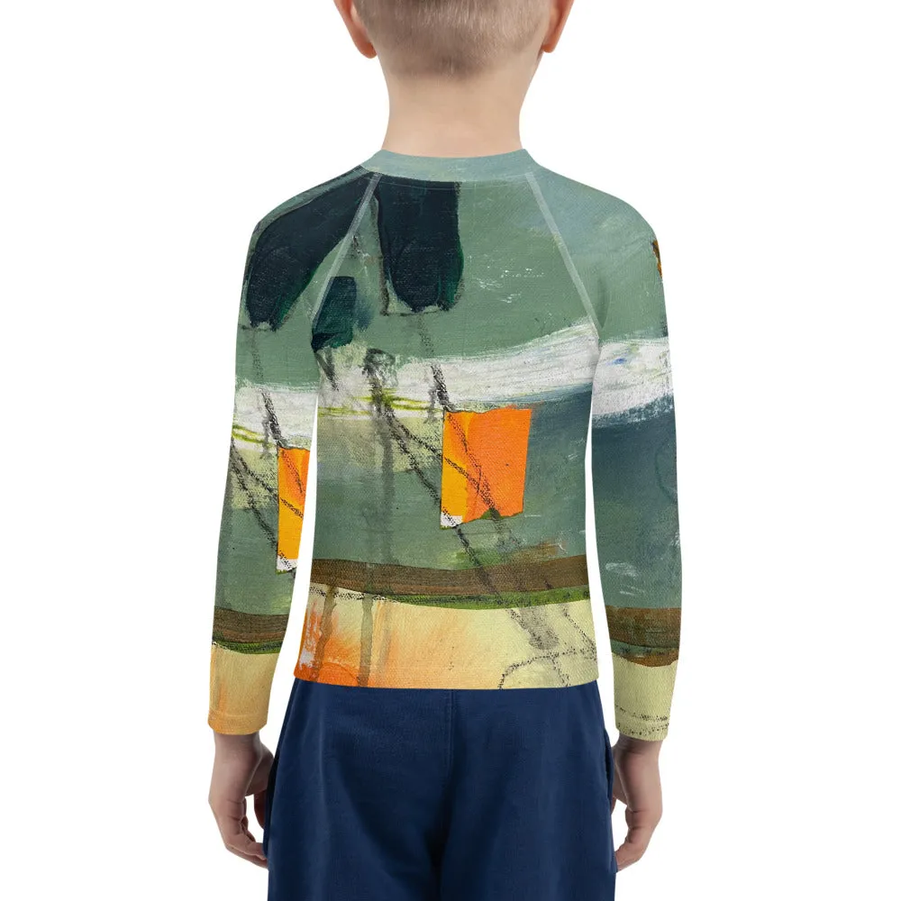 Kids Rash Guard "Sink or Swim"
