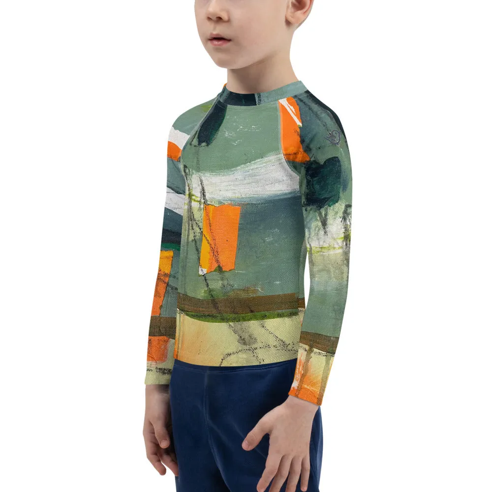 Kids Rash Guard "Sink or Swim"