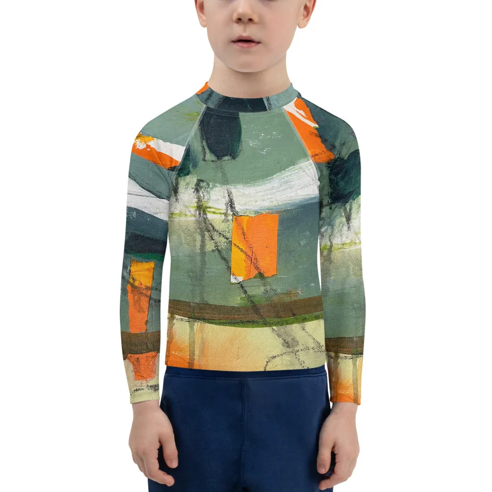 Kids Rash Guard "Sink or Swim"