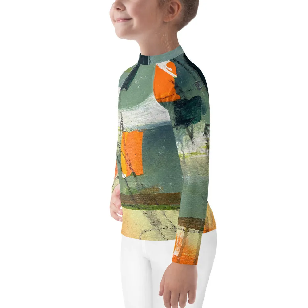 Kids Rash Guard "Sink or Swim"