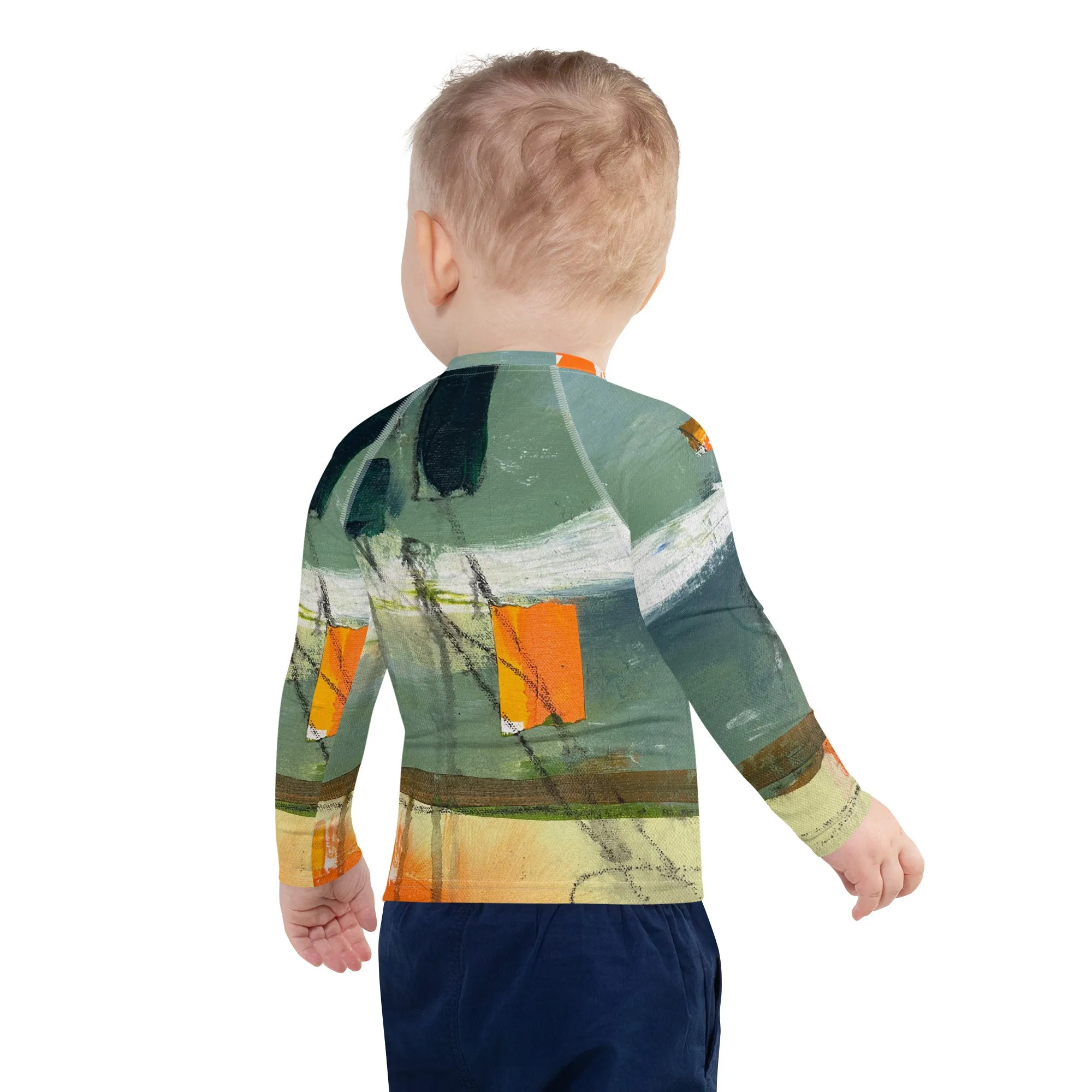 Kids Rash Guard "Sink or Swim"