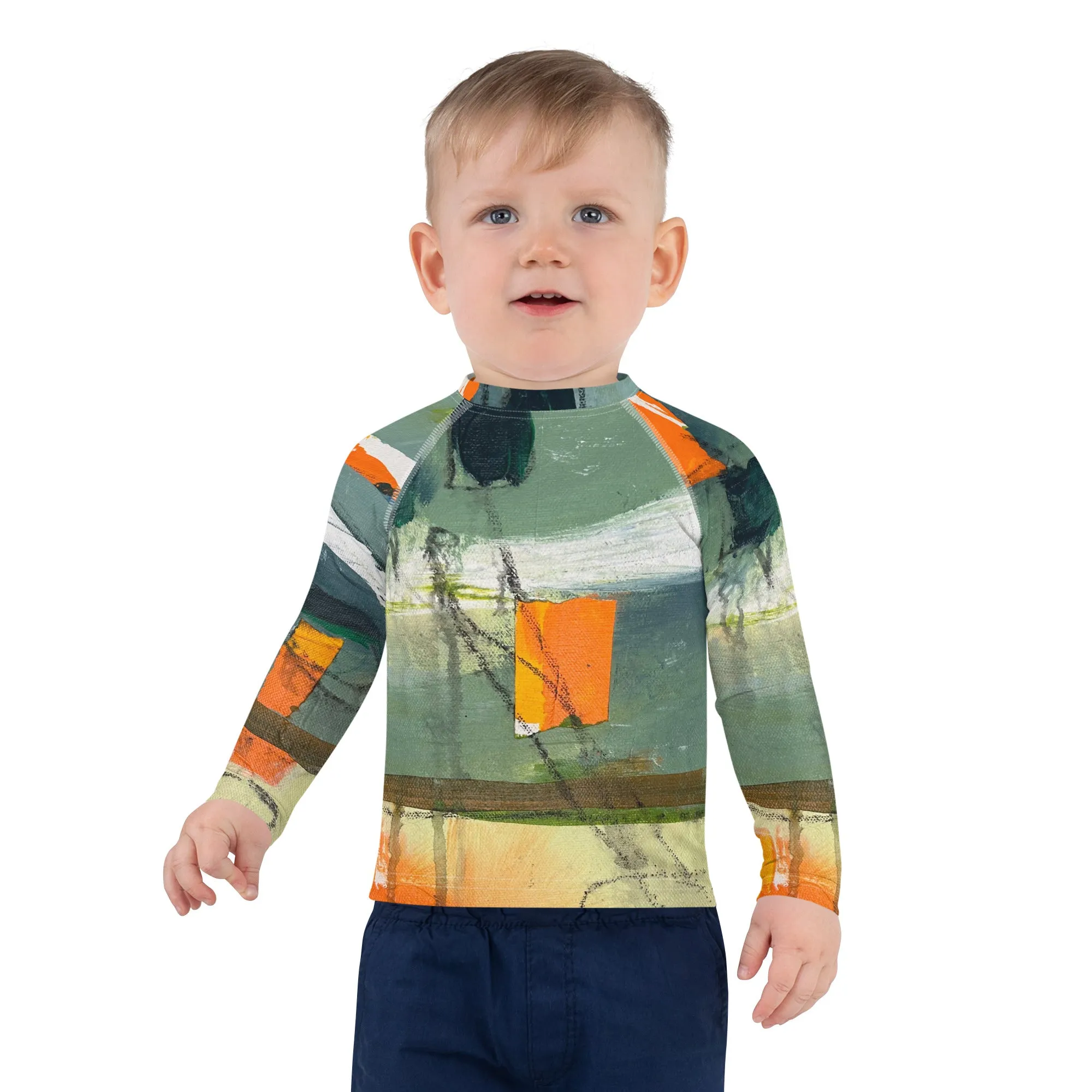 Kids Rash Guard "Sink or Swim"
