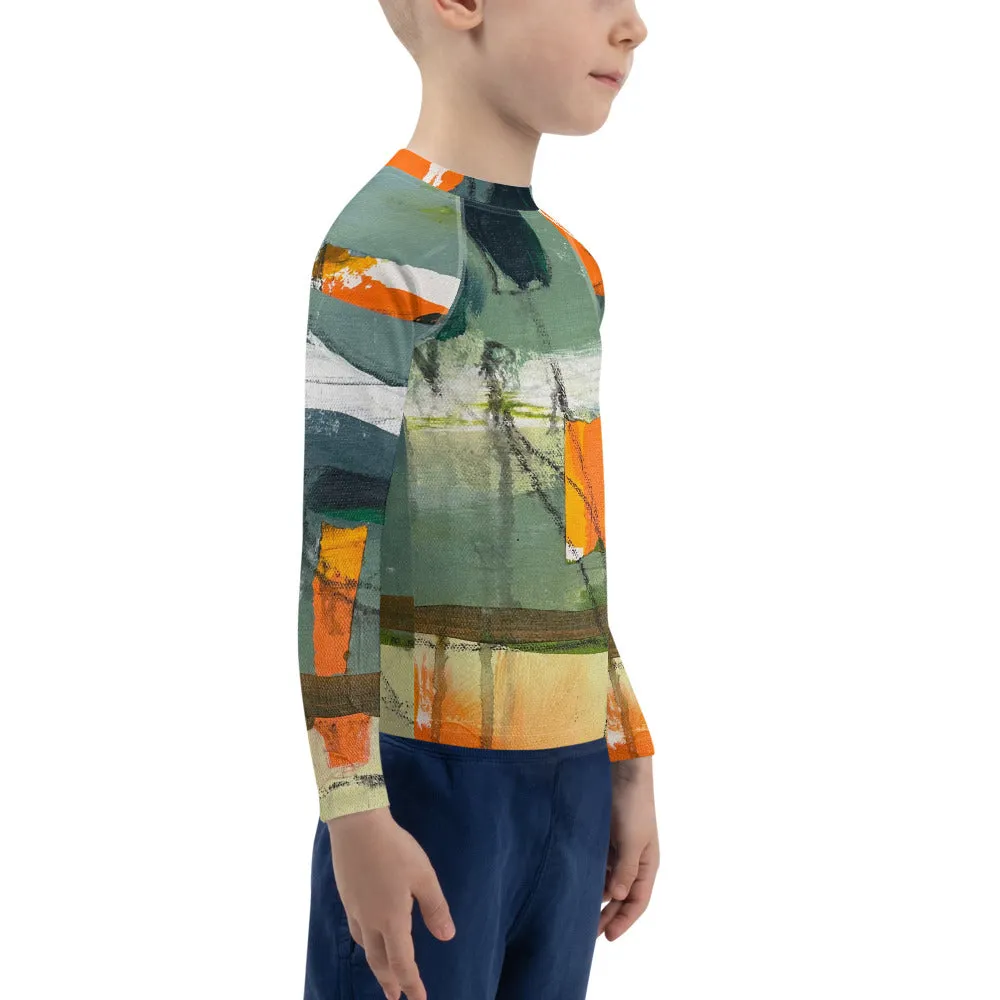 Kids Rash Guard "Sink or Swim"