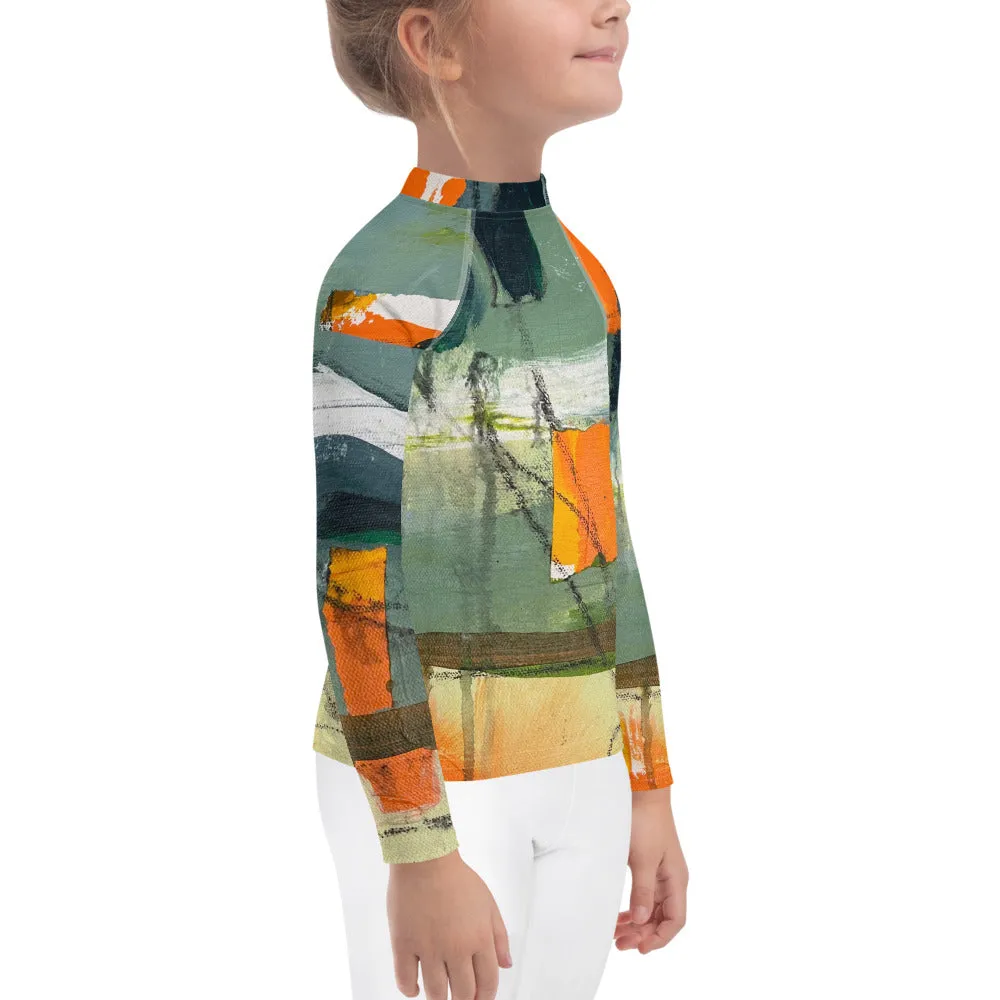 Kids Rash Guard "Sink or Swim"