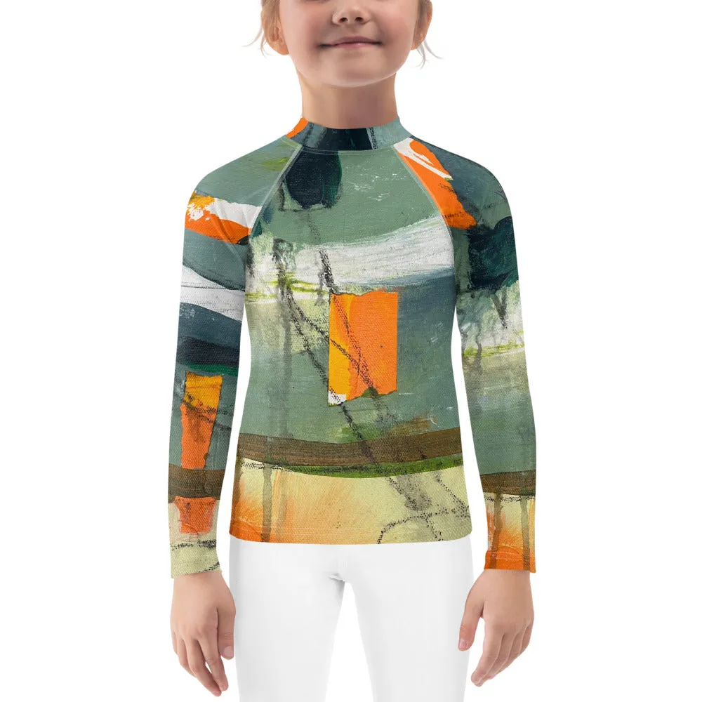 Kids Rash Guard "Sink or Swim"
