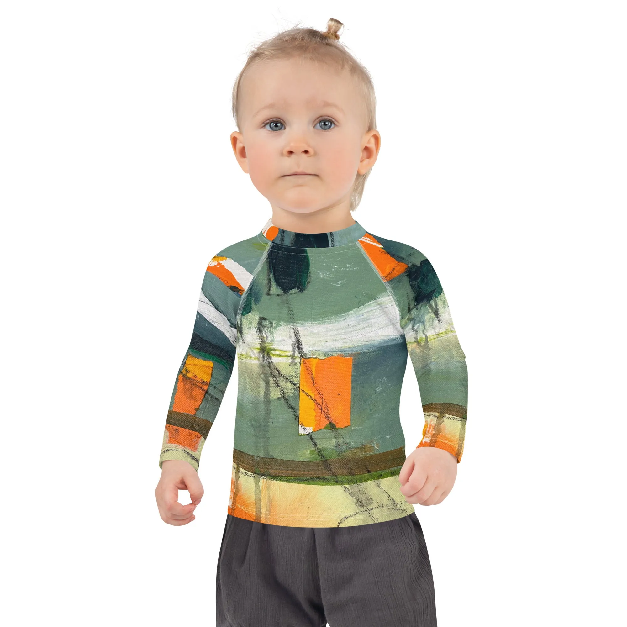 Kids Rash Guard "Sink or Swim"