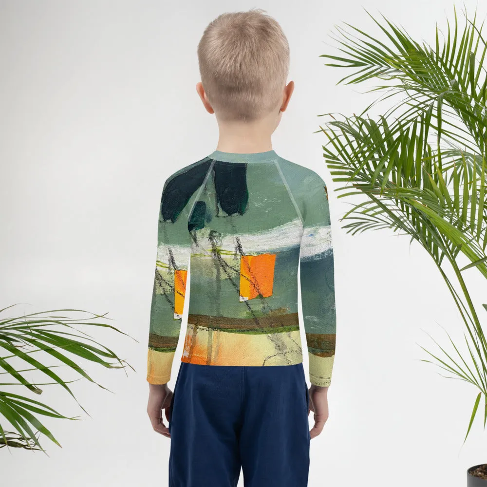 Kids Rash Guard "Sink or Swim"