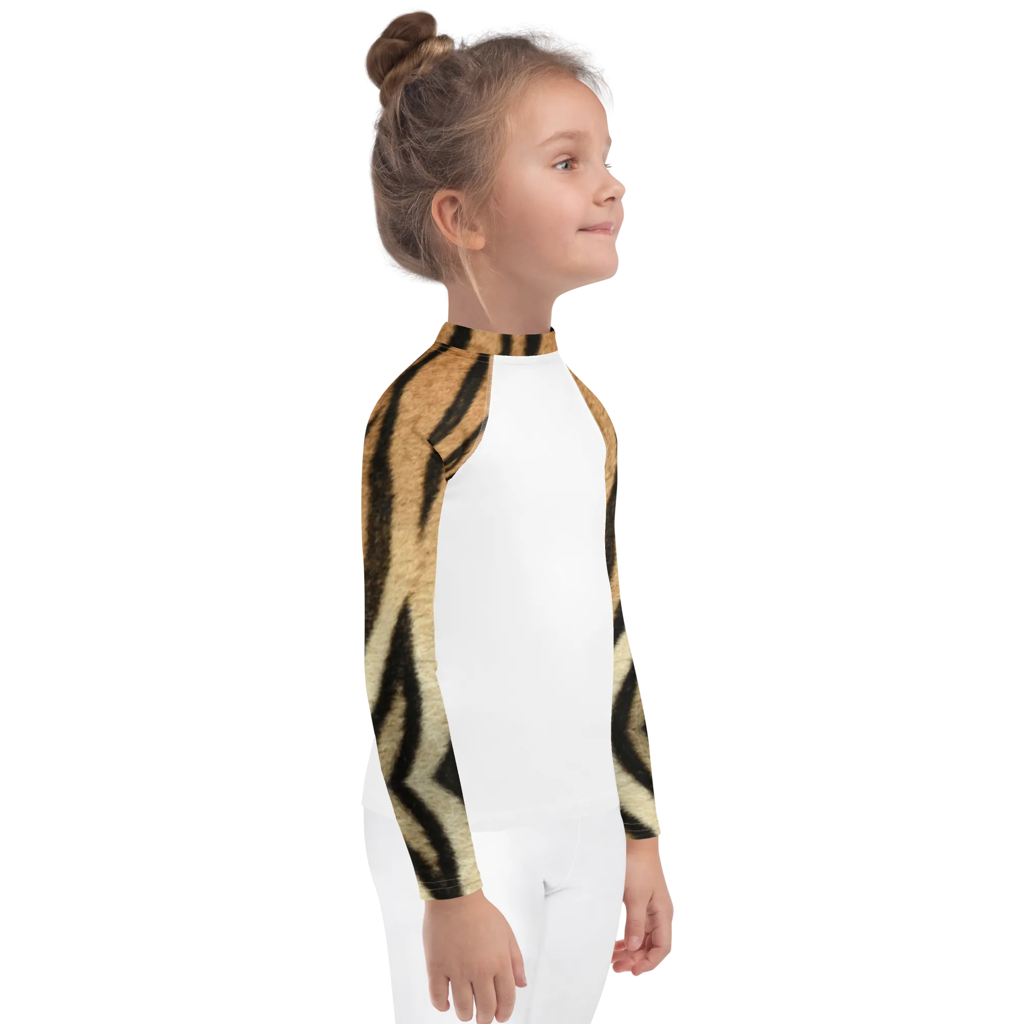 Kids Rash Guard - Tiger Print 2-7
