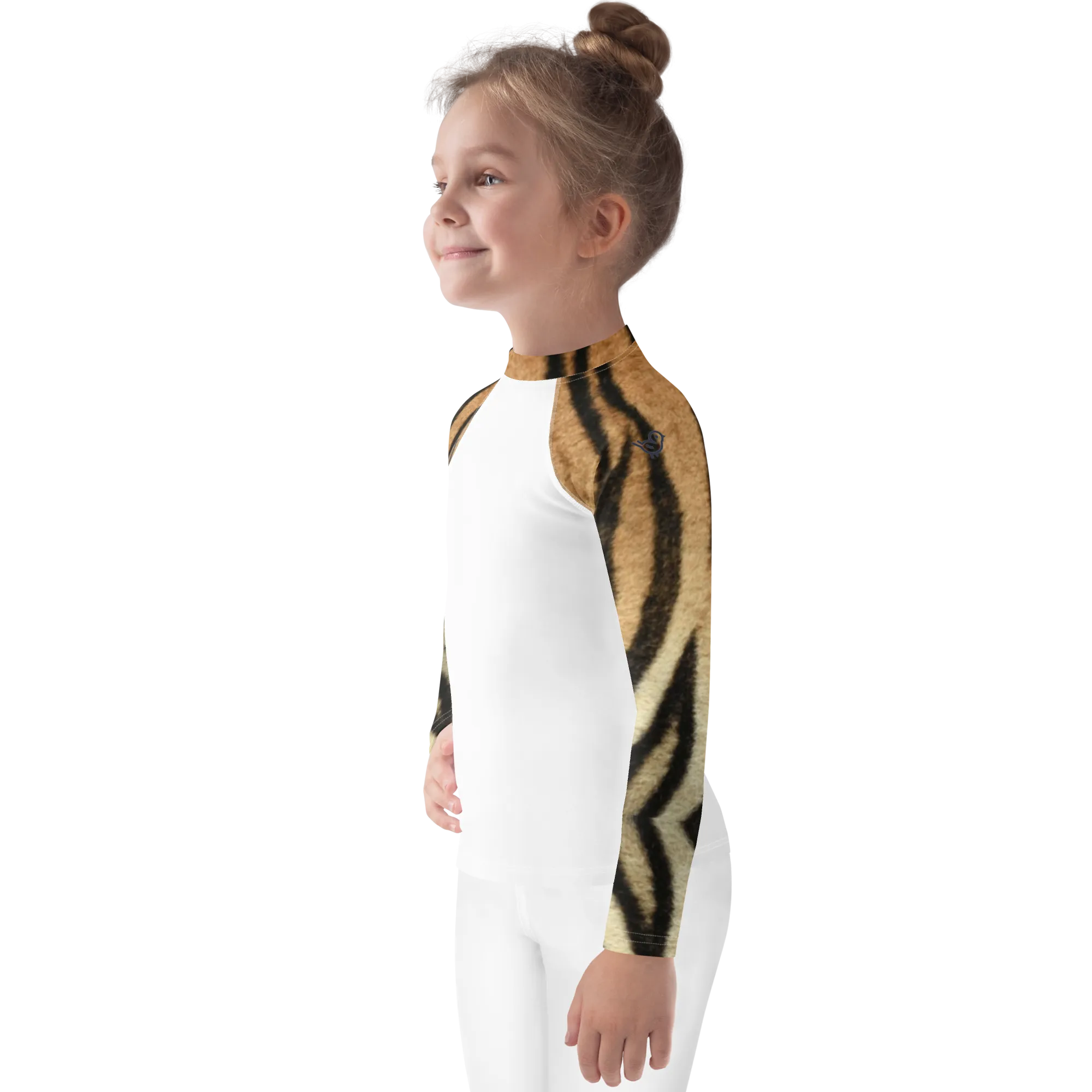 Kids Rash Guard - Tiger Print 2-7
