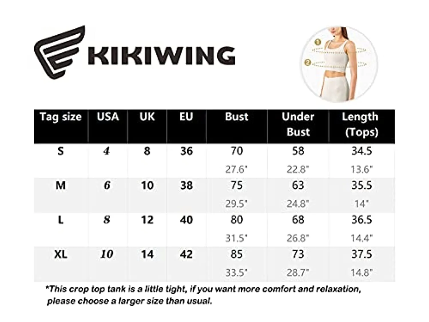 KIKIWING Women's Seamless Sports Bra Workout Crop Top Tank Tops for Women Long Lined Sports Bra Ribbed Crop Top Fitness