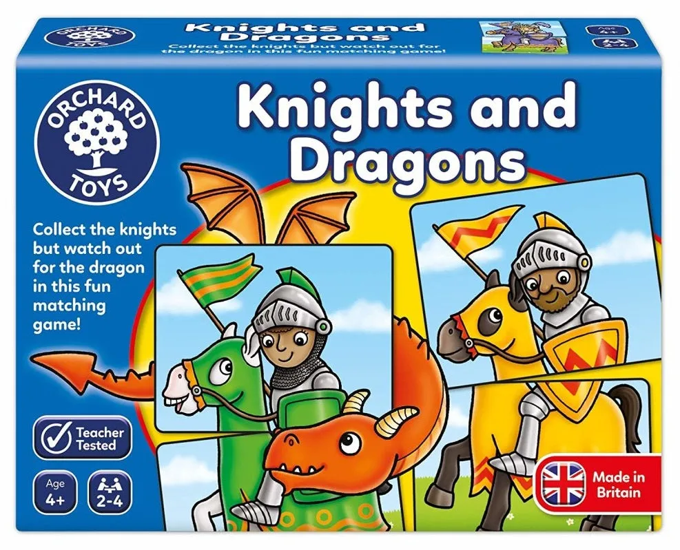 Knights & Dragons Matching Game