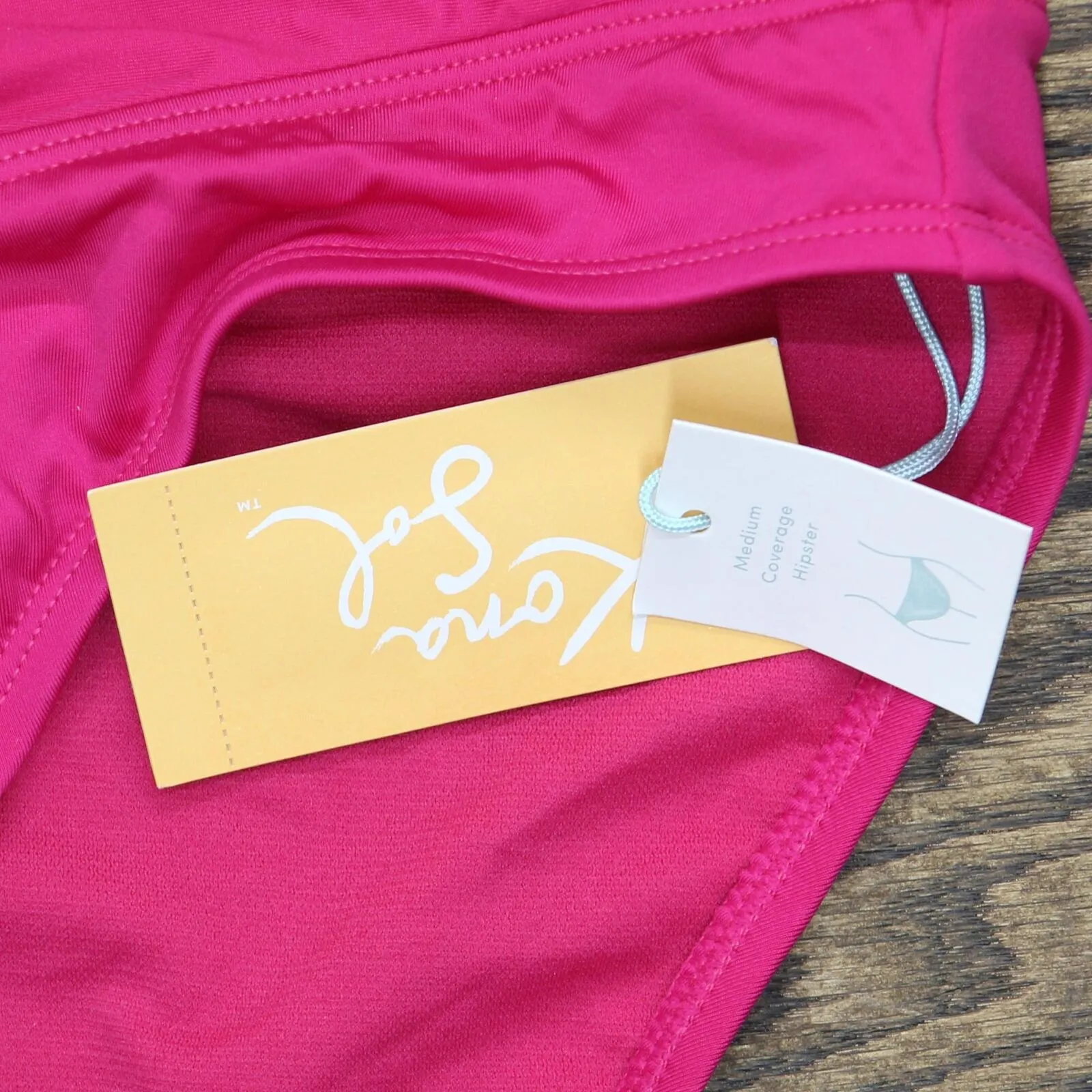 Kona Sol Women's Shirred Hipster Medium Coverage Bikini Bottom AFK74B