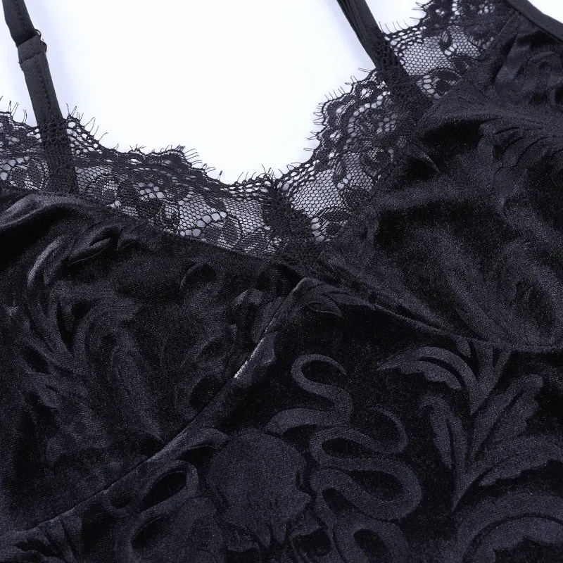 Lace Crop Tops
