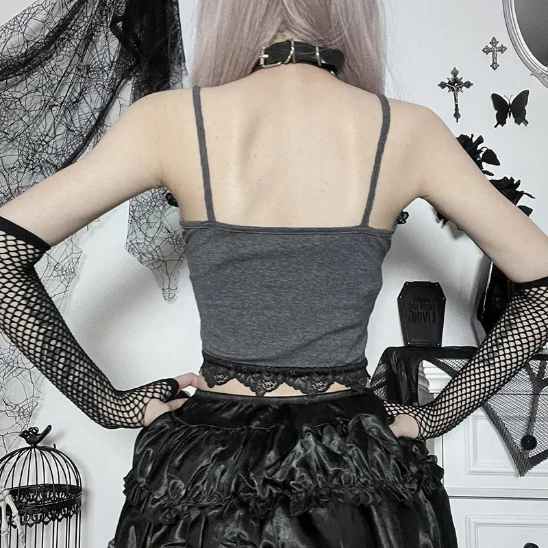 Lace Crop Tops