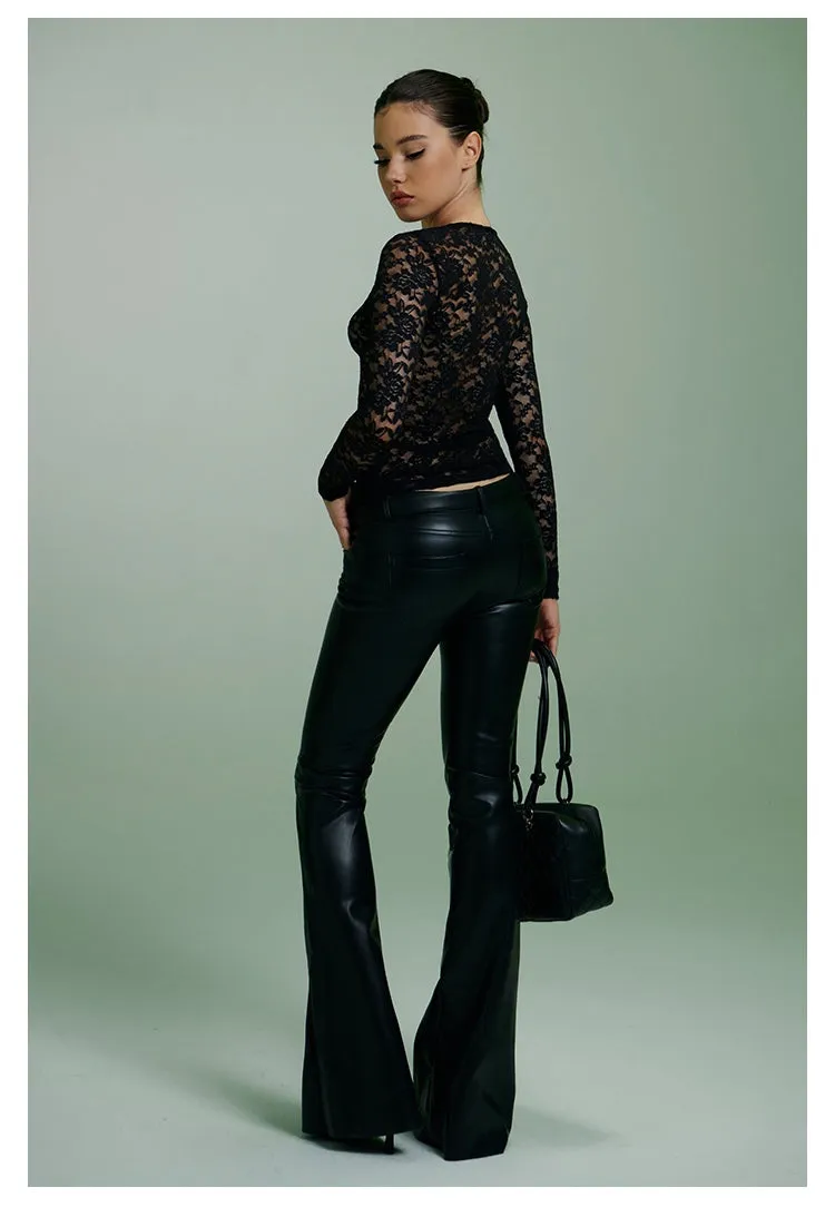 Lace Sheer Top