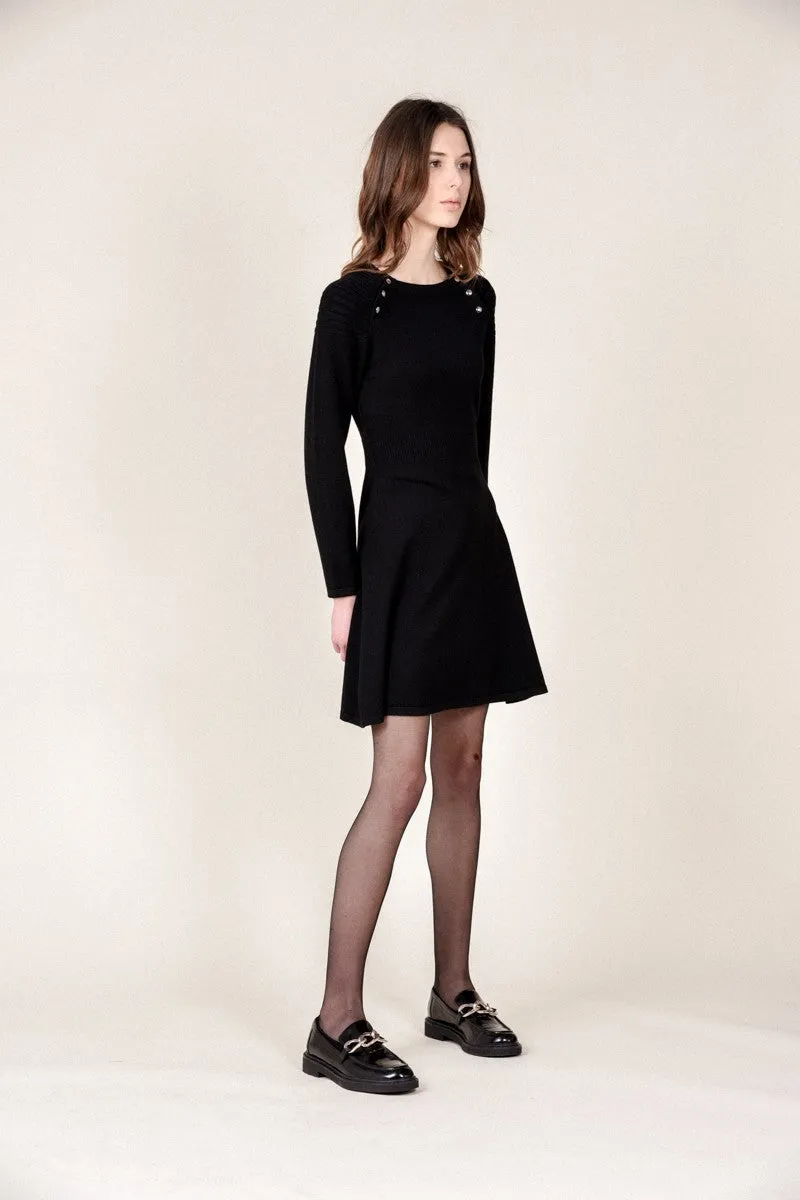 Ladies A-Line Knitted Dress
