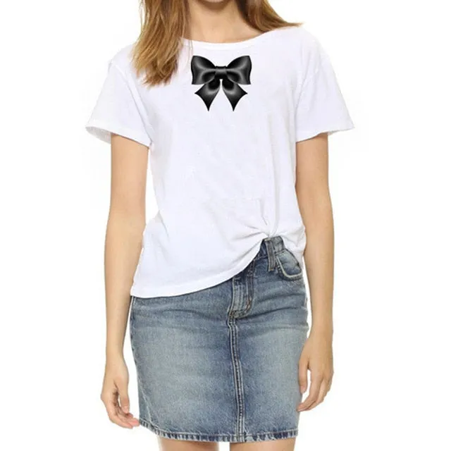 Ladies Short Sleeve Casual T-Shirt