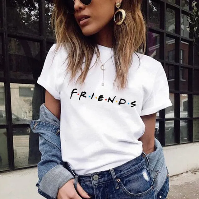 Ladies Short Sleeve Casual T-Shirt