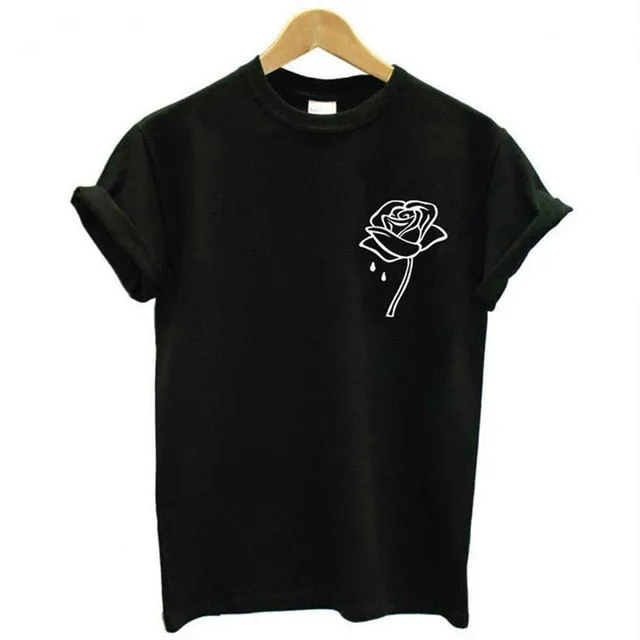 Ladies Short Sleeve Casual T-Shirt