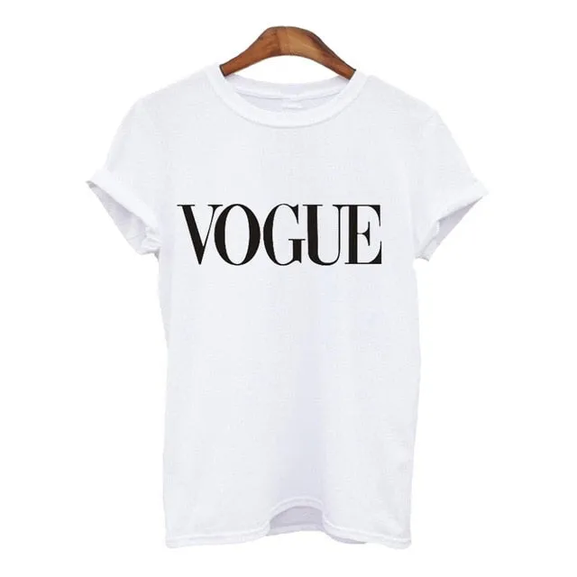 Ladies Short Sleeve Casual T-Shirt