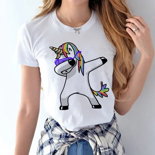 Ladies Short Sleeve Casual T-Shirt