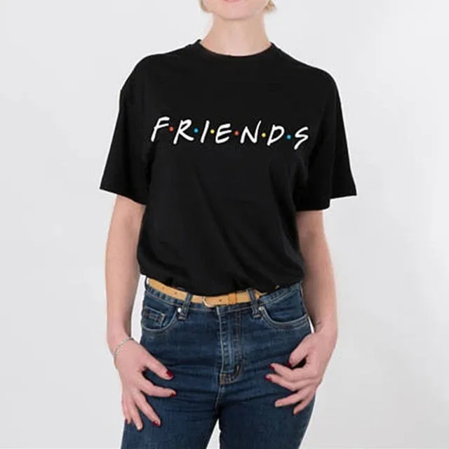 Ladies Short Sleeve Casual T-Shirt