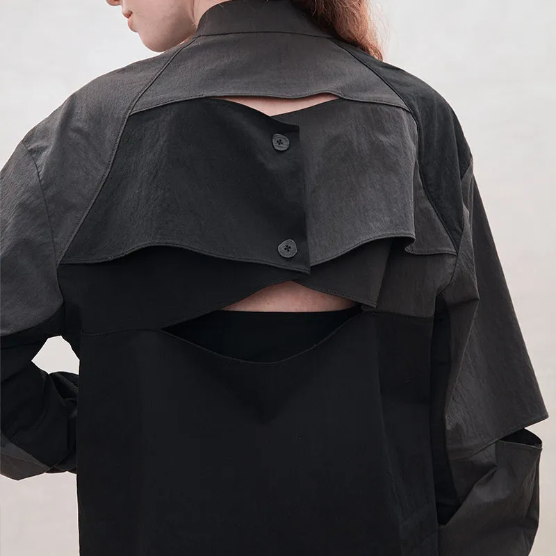 Layered Dual-Tone Fit Shirt