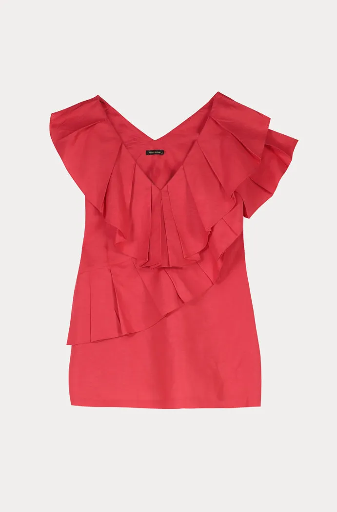 Layered Frill Blouse