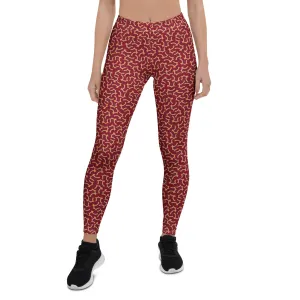 Leggings Geometric Pattern – Itzam Reds