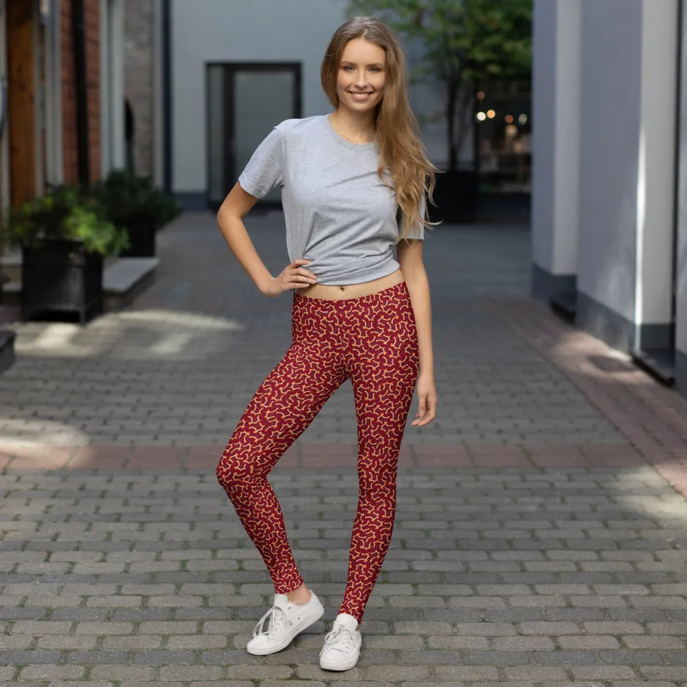 Leggings Geometric Pattern – Itzam Reds