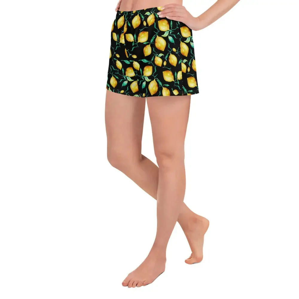 Lemons Recycled Athletic Shorts