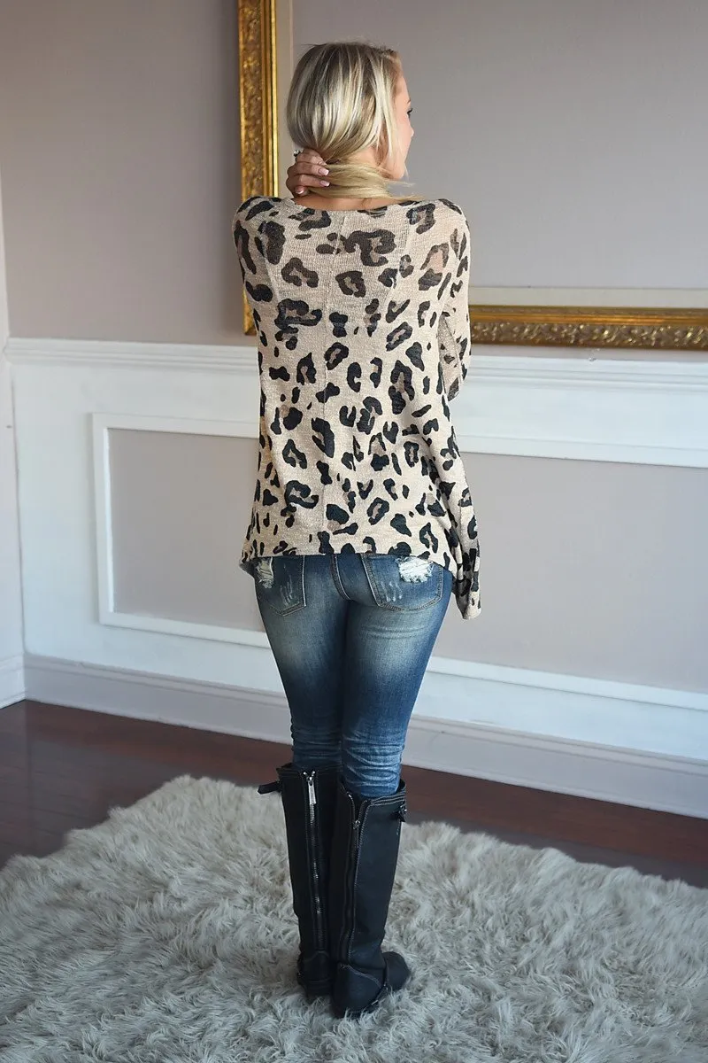 Leopard in My Heart Top