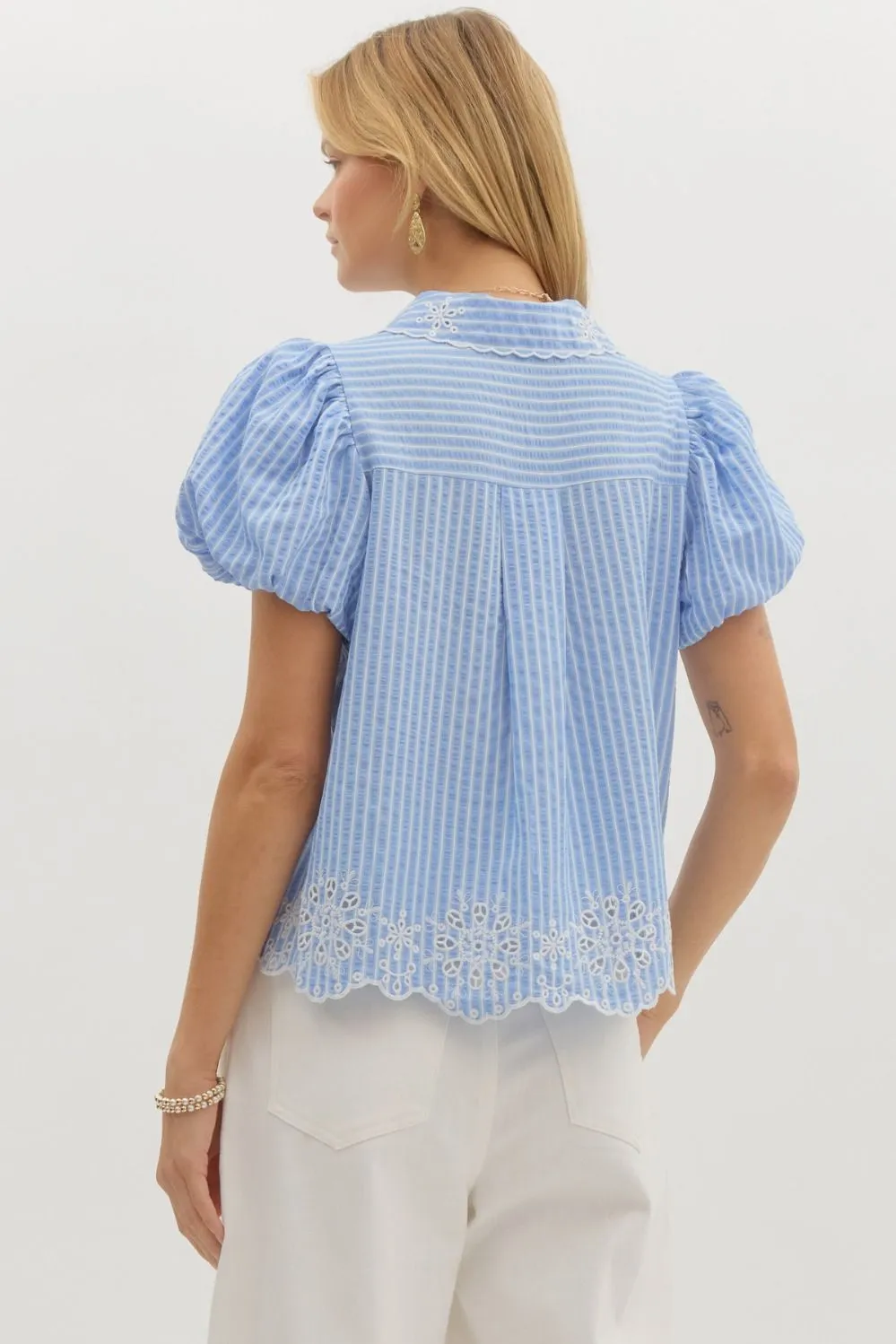 Leslie Striped Top