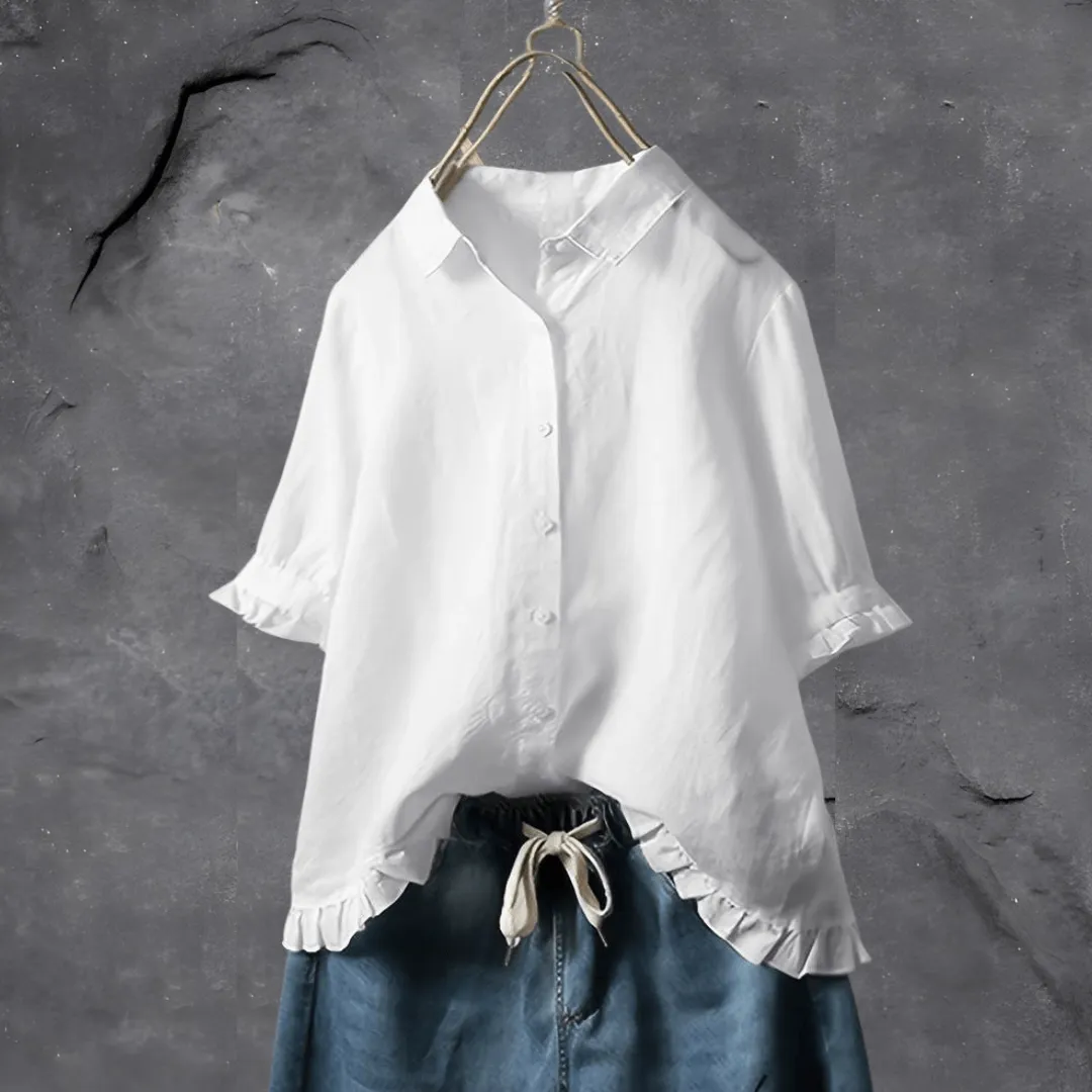 Lia | Casual Chic Cotton Shirt