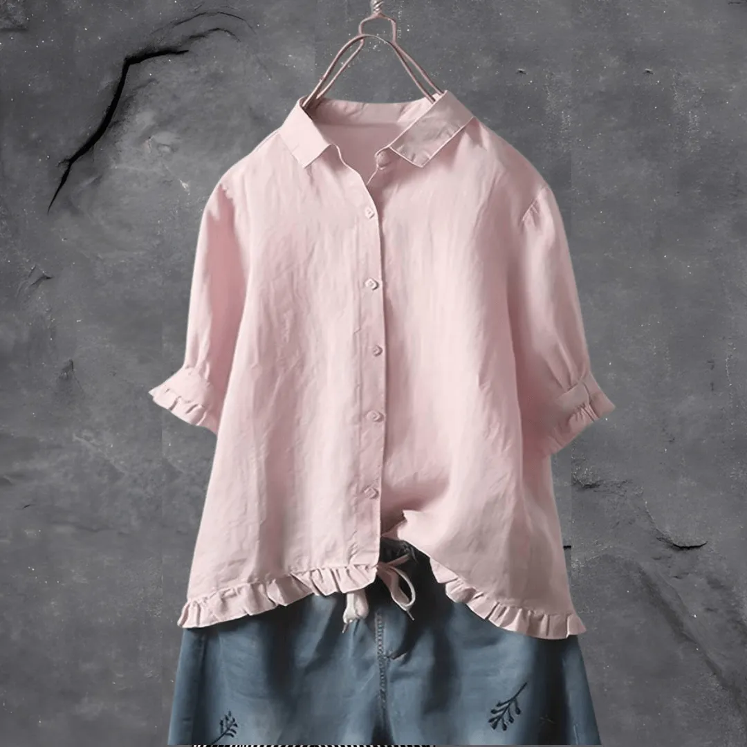 Lia | Casual Chic Cotton Shirt