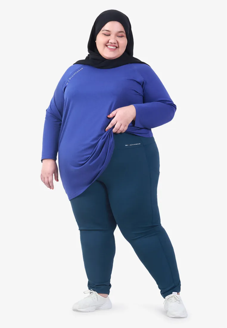 Living High-waisted Activewear Pocket Leggings - Teal