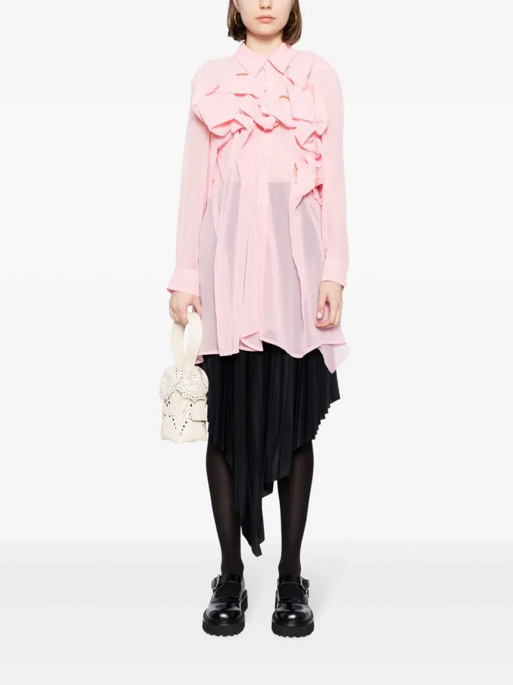 Long Sleeve Button Up Top