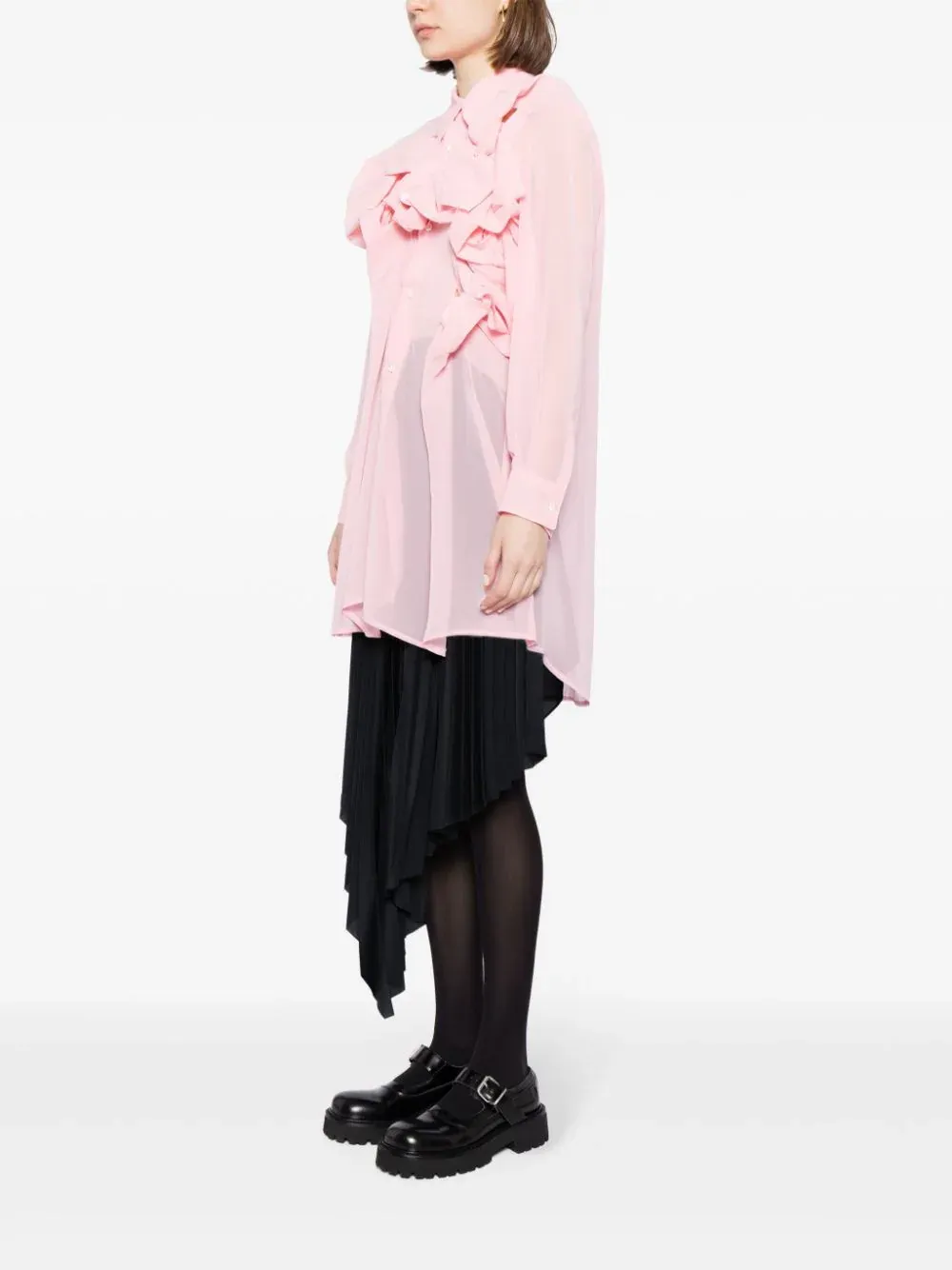 Long Sleeve Button Up Top