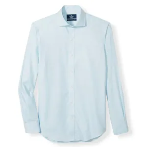 Long Sleeve Classic Blue Buttons Down Men's Shirt