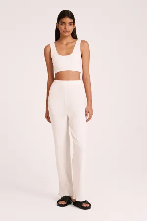LOUNGE RIBBED CROP