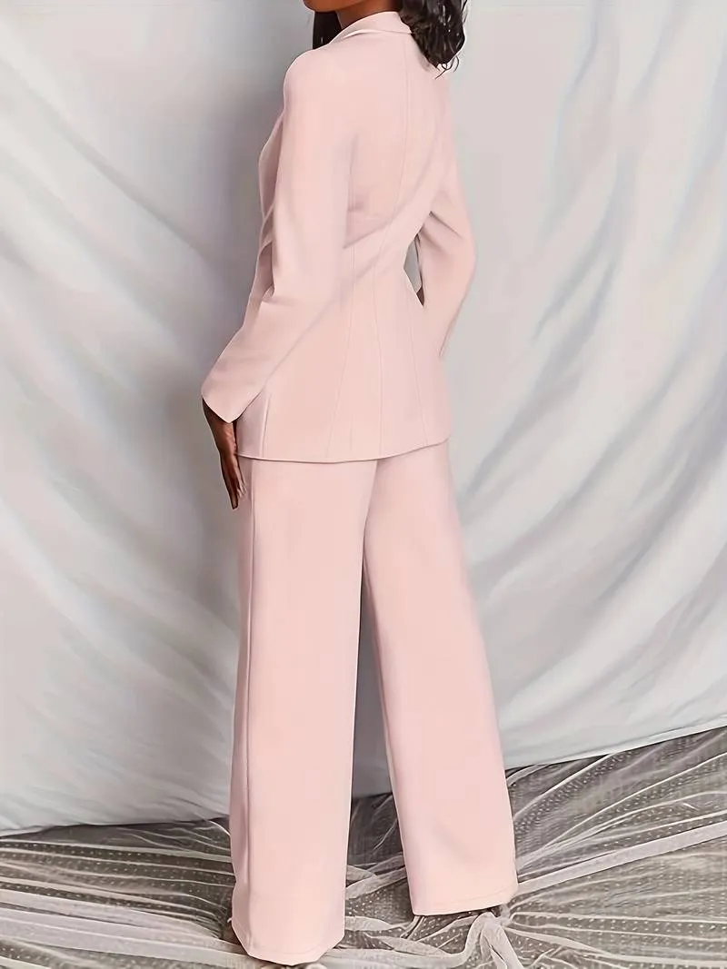Lucia – Women's Chic Blazer & Pantaloon Set