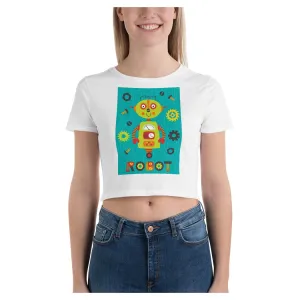 Maizie Robot Crop Tee