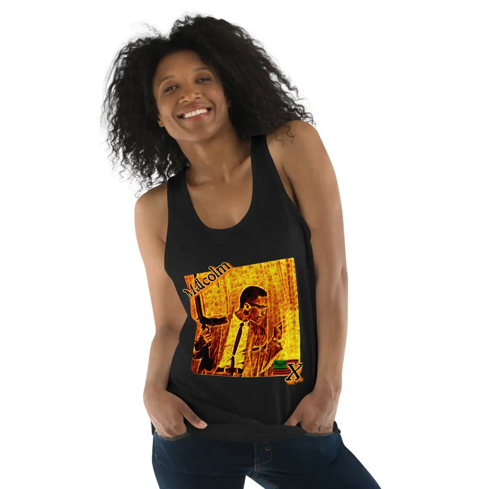 Malcolm X Classic tank top (unisex)