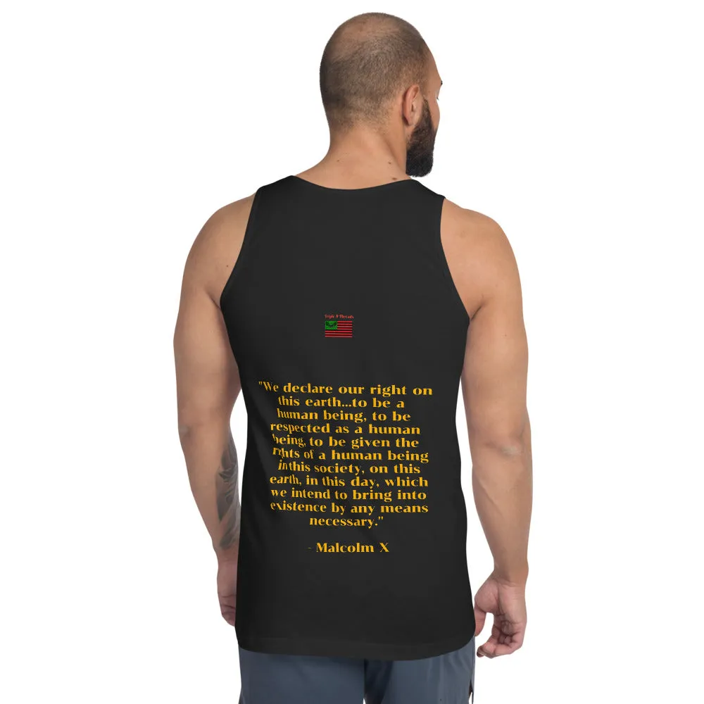 Malcolm X Classic tank top (unisex)