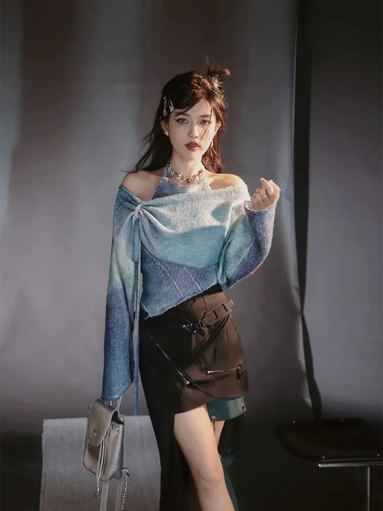 Marble Refreshing Gradation Layered Tops【s0000004027】