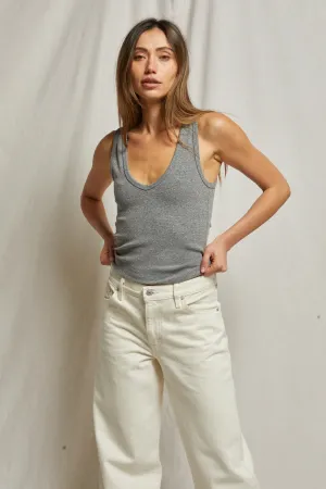 Maria Tank - Dark Heather Grey